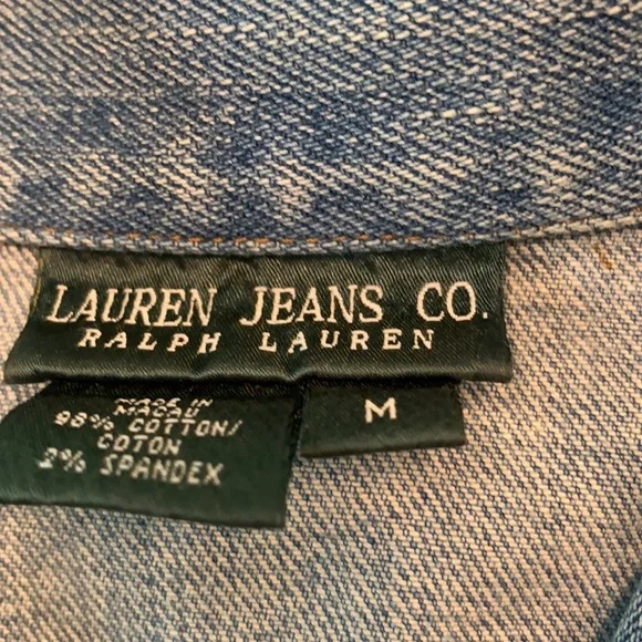 Like new Ralp Lauren jeans Jean jacket - Picture 9 of 13